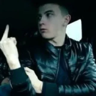 🖕 emoji Паша пел Telegram sticker 6 of 13