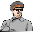 😎 emoji stalin Telegram sticker 5 of 24