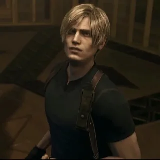 🌟 emoji leon kennedy Telegram sticker 15 of 65