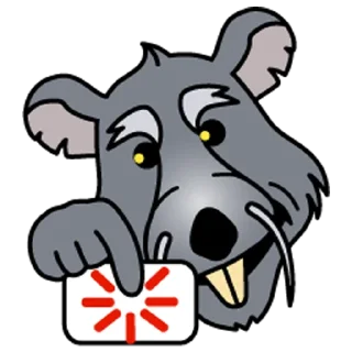 🤨 emoji Rat @durakrats Telegram sticker 17 of 25