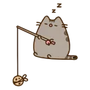 😴 emoji Animated Pusheen @IMG2D Telegram sticker 23 of 40