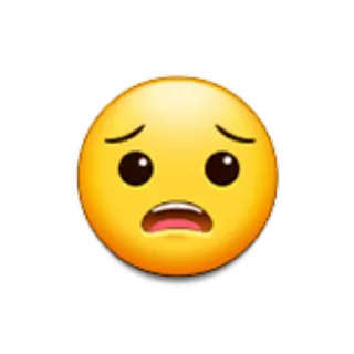😰 emoji Samsung Emoji Telegram sticker 13 of 20
