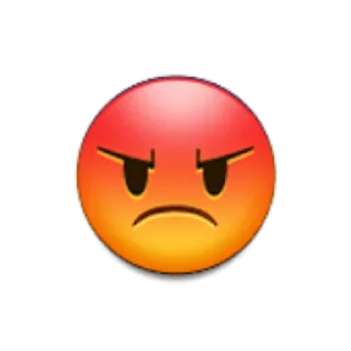 😡 emoji Samsung Emoji Telegram sticker 6 of 20