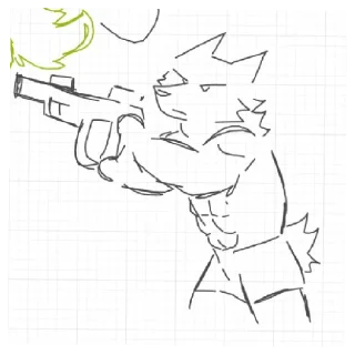 🦍 emoji кросс писька Telegram sticker 7 of 15