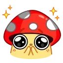 🤩 emoji Mushroom (@TgSticker) Telegram sticker 18 of 20