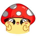 ☺️ emoji Mushroom (@TgSticker) Telegram sticker 11 of 20