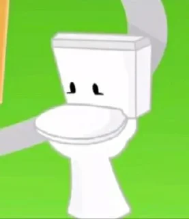 Sticker from Toilet