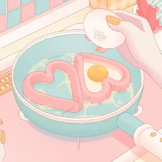 🍳 emoji Горничная Telegram sticker 15 of 77