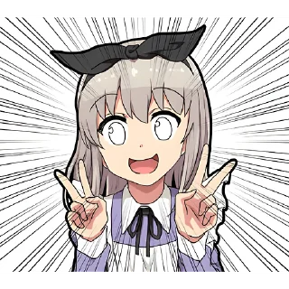 ✌️ emoji Горничная @Nyasticks Telegram sticker 19 of 41