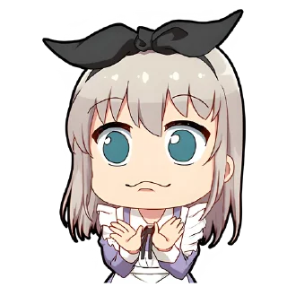 🥰 emoji Горничная @Nyasticks Telegram sticker 18 of 41