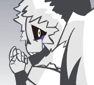 Sticker from Underverse ✖️-Cross!Sans