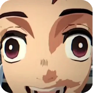 👄 emoji Demon slayer Tanjiro Telegram sticker 8 of 16