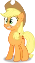 😬 emoji Applejack Pony Telegram sticker 7 of 41