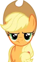 😤 emoji Applejack Pony Telegram sticker 10 of 41