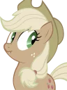🙄 emoji Applejack Pony Telegram sticker 5 of 41