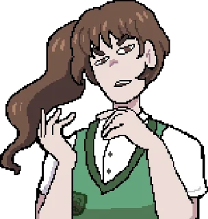 😒 emoji Тамако Фудживара супремаси Telegram sticker 6 of 64