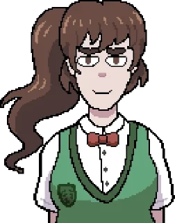 😌 emoji Тамако Фудживара супремаси Telegram sticker 21 of 64
