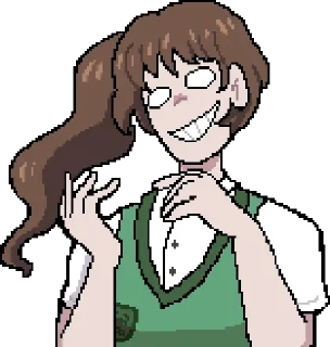 😈 emoji Тамако Фудживара супремаси Telegram sticker 16 of 64