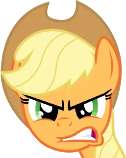 Sticker from Applejack | @MyLittlePony_bots