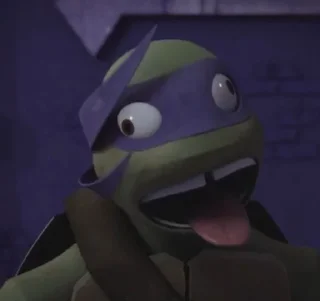 🤪 emoji Funny Turtles Telegram sticker 19 of 23