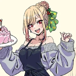 🌟 emoji Marin ~''♡''~ Telegram sticker 5 of 37