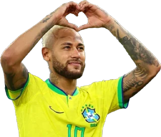 ❤️ emoji Neymar JR Telegram sticker 16 of 16