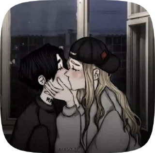🫶 emoji люблю маму Telegram sticker 10 of 22