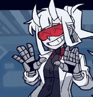 🌟 emoji Адские тяночки Telegram sticker 24 of 120