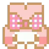 🐰 emoji pink gyaru  ♡  @ririmoji Telegram sticker 10 of 200