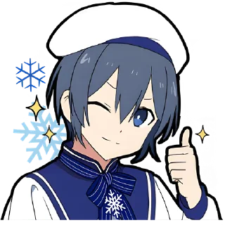 👍 emoji Зимний-кун @nyasticks Telegram sticker 22 of 41