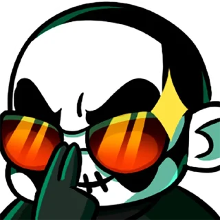 😎 emoji [Papa Shrimp] Papa Pack Telegram sticker 22 of 48