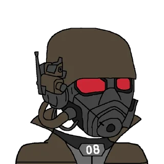 💀 emoji Fallout @Radioactivezone Telegram sticker 9 of 72