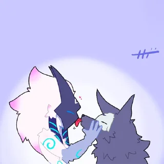 😘 emoji Kindred / Bye Bye Kitty Telegram sticker 3 of 46