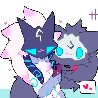 ❤️ emoji Kindred / Bye Bye Kitty Telegram sticker 7 of 46