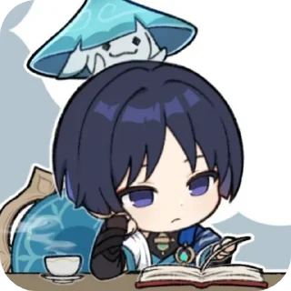 👄 emoji Скарамуш муж Telegram sticker 23 of 59
