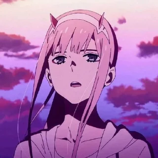 🌟 emoji Darling in the franxx Telegram sticker 11 of 25