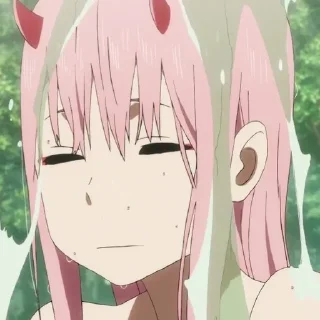 🌟 emoji Darling in the franxx Telegram sticker 18 of 25