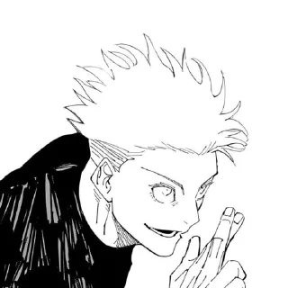😎 emoji 五条悟 Telegram sticker 14 of 80