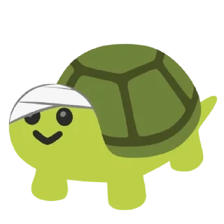 🌟 emoji Черепаха-аха Telegram sticker 11 of 98