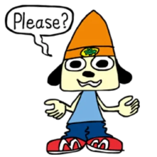 Sticker from Parappa the rapper