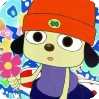 🎩 emoji Parrapa rapper by Qukisi Telegram sticker 9 of 67