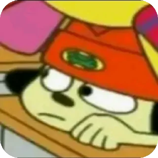 🥲 emoji Parrapa rapper by Qukisi Telegram sticker 13 of 67
