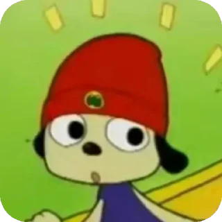 😲 emoji Parrapa rapper by Qukisi Telegram sticker 11 of 67