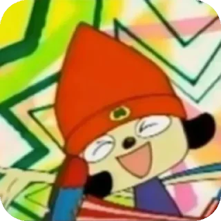 😸 emoji Parrapa rapper by Qukisi Telegram sticker 8 of 67
