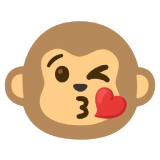 🌟 emoji Funny Monkey 🐵 Telegram sticker 6 of 25