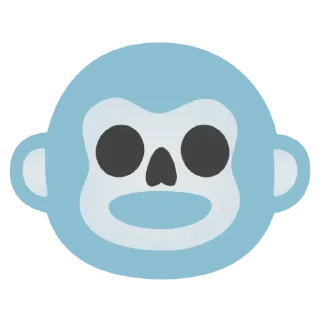 🌟 emoji Funny Monkey 🐵 Telegram sticker 12 of 25