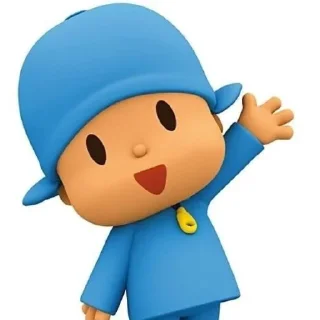 Sticker from pocoyo