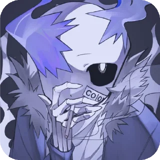 Sticker from Color Killer sans @Warframe_Night