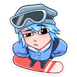 🤨 emoji Айс @Nyasticks Telegram sticker 4 of 49