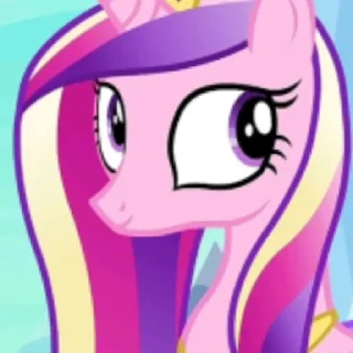 💎 emoji Princess Cadance | @MLPstick Telegram sticker 22 of 50